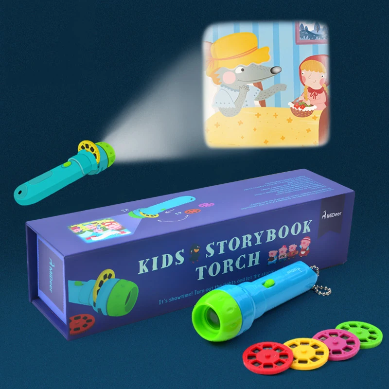 Mideer Mini Projector Torch Educational Light-up Toys Children Kids Develop Play Sleeping Stories Perform Set Child Gift
Mideer Mini Projector Torch Educational Light-up Toys Children Kids Develop Play Sleeping Stories Perform Set Child Gift