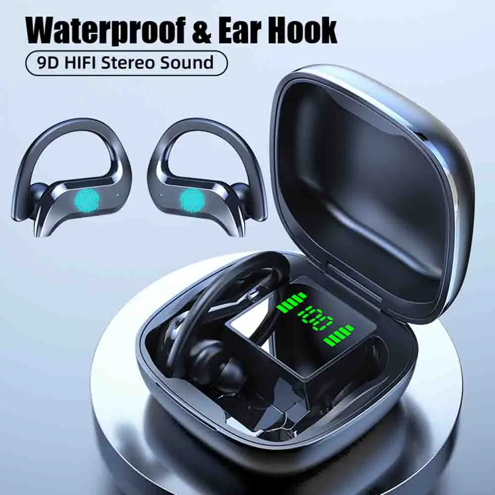 TWS 5.0 Bluetooth Earphone Led Display Wireless Headphone With Mic Stereo Waterproof Noise Cancelling Headsets For Android IQS
TWS 5.0 Bluetooth Earphone Led Display Wireless Headphone With Mic Stereo Waterproof Noise Cancelling Headsets For Android IQS