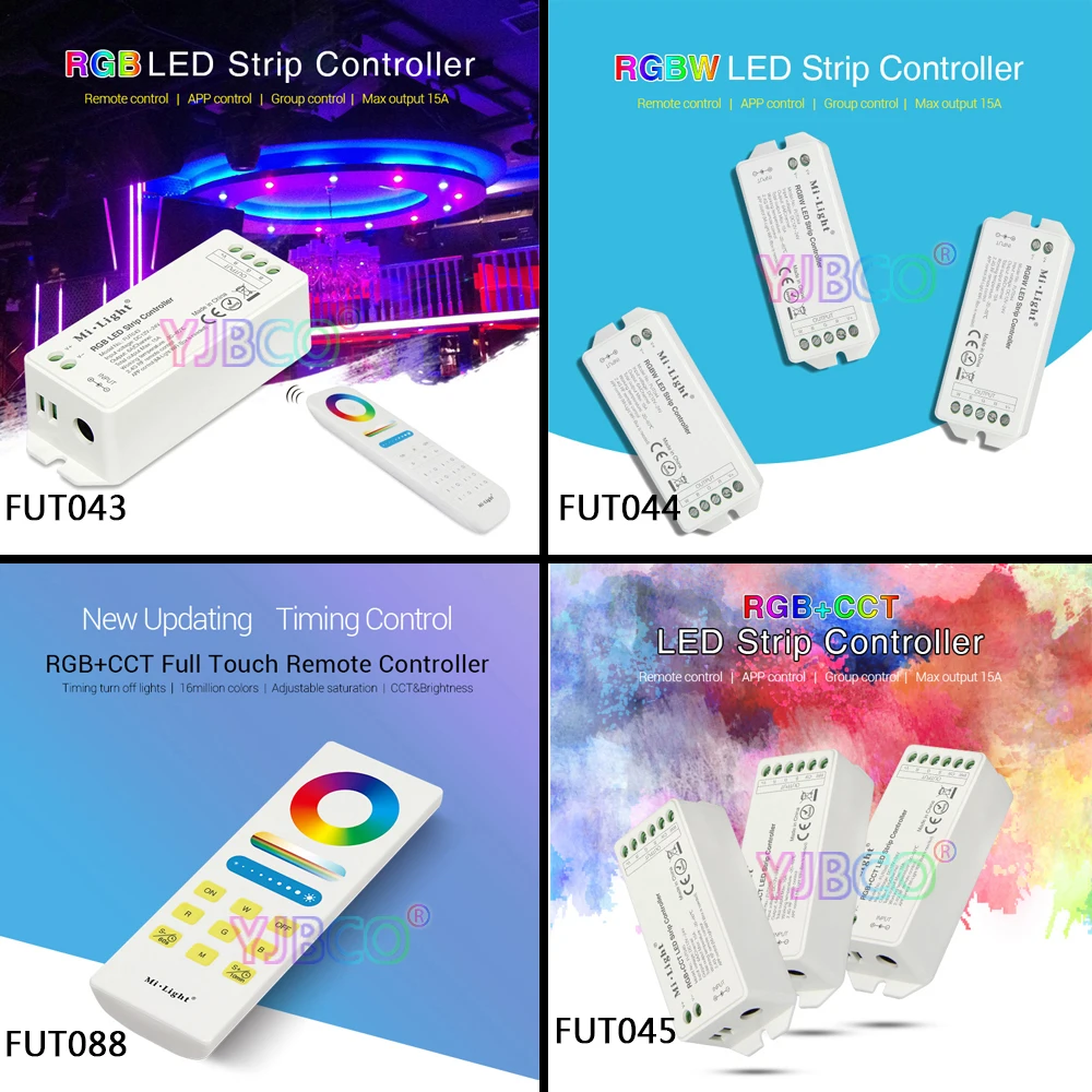 Miboxer WIFI Smart Panel Remote RGB/RGBW/RGB+CCT 2.4G Wireless Controller turn off light timing Dimmer
Miboxer WIFI Smart Panel Remote RGB/RGBW/RGB+CCT 2.4G Wireless Controller turn off light timing Dimmer