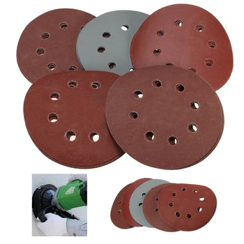 25 Pcs Sanding Discs Round Hook Orbital Sander Pads 800 1000 1500 2000 3000 Grit