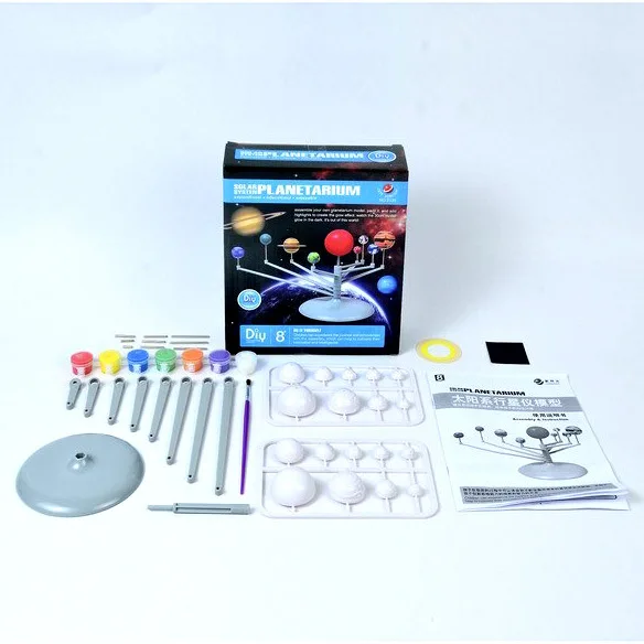 Science And Technology Planets Handmade Solar System Small Production Model DIY Have Children Science Experiment Toy Eight Physi
Science And Technology Planets Handmade Solar System Small Production Model DIY Have Children Science Experiment Toy Eight Physi