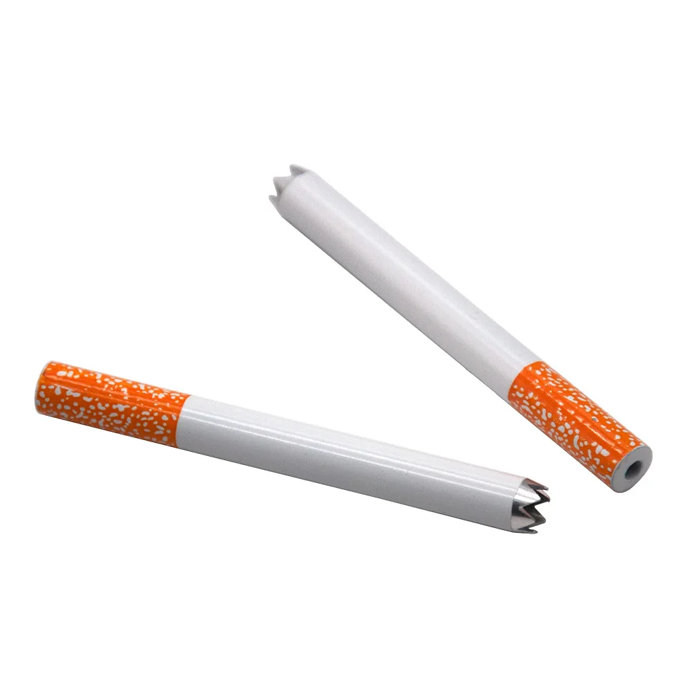 HORNET Cigarette Aluminum Metal Smoking Pipe 78 MM With Shark Teeth One Hitter Tobacco Pipe Dugout Metal Bat Smoking Accessory
HORNET Cigarette Aluminum Metal Smoking Pipe 78 MM With Shark Teeth One Hitter Tobacco Pipe Dugout Metal Bat Smoking Accessory