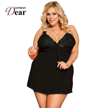 Comeondear Women Cotton Sleepwear Soft Sleeveless Lace Nigh Dress Plus Size Backless V Neck Nuisette Sexy Nightgown 5XL RB80731
Comeondear Women Cotton Sleepwear Soft Sleeveless Lace Nigh Dress Plus Size Backless V Neck Nuisette Sexy Nightgown 5XL RB80731
