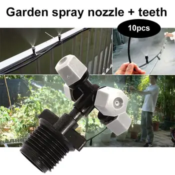 4 Heads Cross Sprinkler Misting Sprinkler Watering Spray Nozzle Cooling Orchard Patio Yard Pavilion Mini Multi-Function
4 Heads Cross Sprinkler Misting Sprinkler Watering Spray Nozzle Cooling Orchard Patio Yard Pavilion Mini Multi-Function