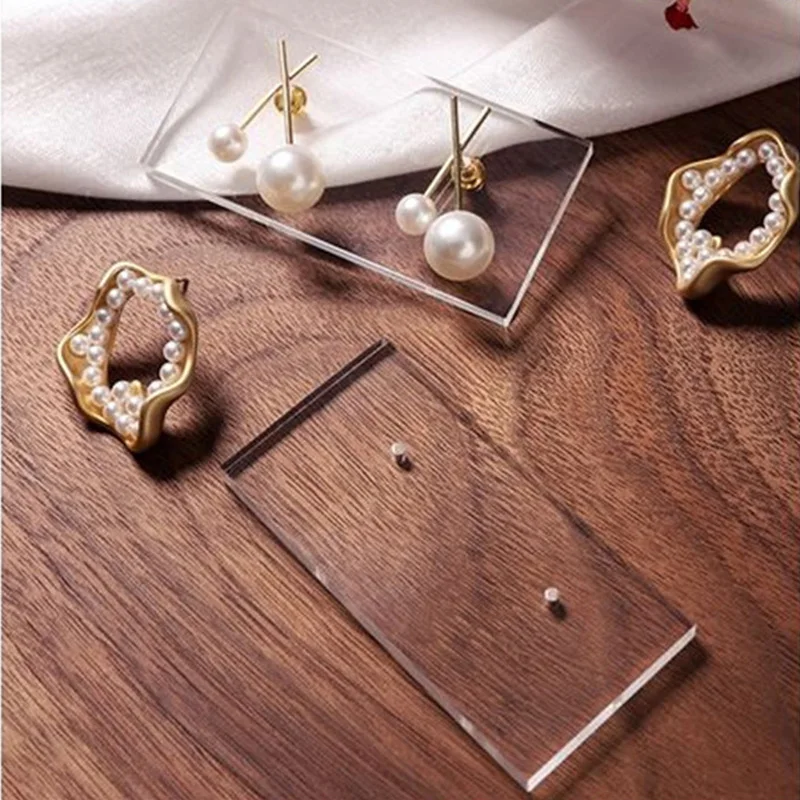 100pcs Transparent Acrylic Earring Show Board Shop Ear Stud Jewelry Display Holder Showcase Organizer Decoration
100pcs Transparent Acrylic Earring Show Board Shop Ear Stud Jewelry Display Holder Showcase Organizer Decoration