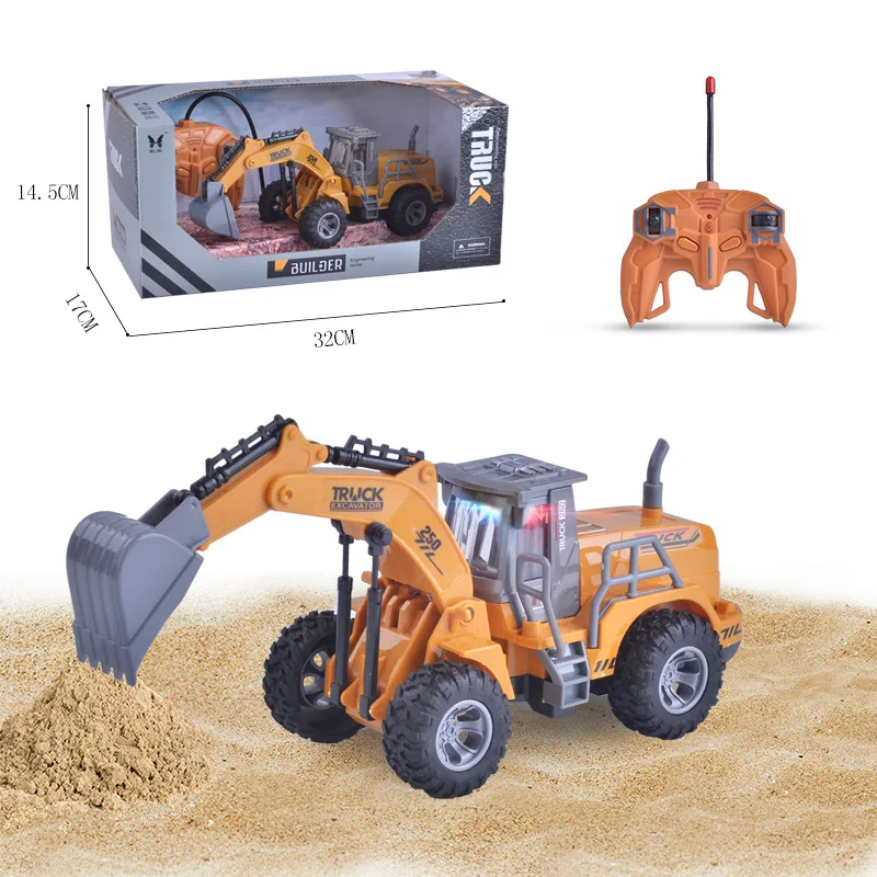 Children's Remote Control Toy Car Excavator Wireless Remote Control Excavator Engineering Car Model Boy Toy 
Children's Remote Control Toy Car Excavator Wireless Remote Control Excavator Engineering Car Model Boy Toy