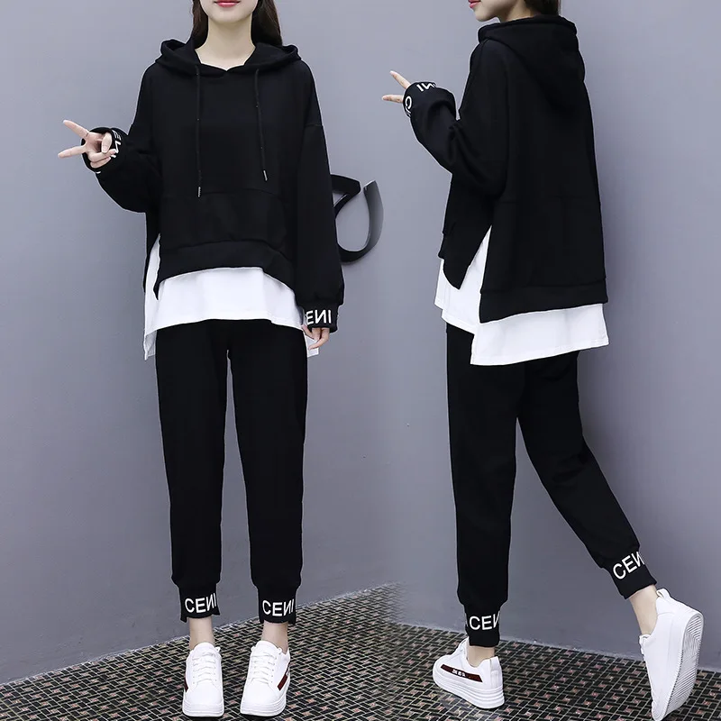 Fat Mm Casual Large Size Dress Large GIRL'S by Age Belly Covering Slimming Hoodie Two-Piece Set Suitable Plus-sized of Set Autum
Fat Mm Casual Large Size Dress Large GIRL'S by Age Belly Covering Slimming Hoodie Two-Piece Set Suitable Plus-sized of Set Autum