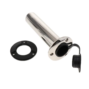 Flush Mount Fishing Rod Pole 90 Degree With With Rubber Cap Gasket 
Flush Mount Fishing Rod Pole 90 Degree With With Rubber Cap Gasket