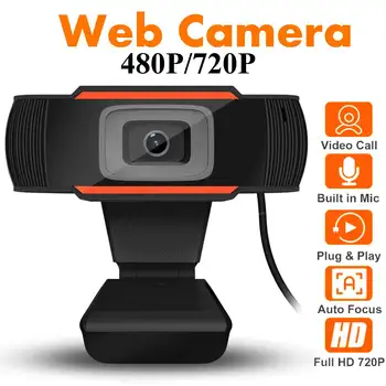 USB 2.0 PC Camera 480p 720p Video Record HD Webcam Web Camera With MIC For Computer For PC Laptop Skype MSN
USB 2.0 PC Camera 480p 720p Video Record HD Webcam Web Camera With MIC For Computer For PC Laptop Skype MSN