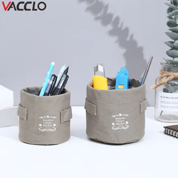 Vacclo Nordic Style Multi-function Flower Pot Storage Basket Small Thick Canvas Desktop Storage Basket Bag Sundries Organizer
Vacclo Nordic Style Multi-function Flower Pot Storage Basket Small Thick Canvas Desktop Storage Basket Bag Sundries Organizer