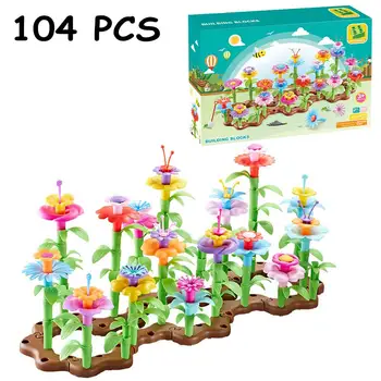 104 PCS Garden Flower Building Toy Garden Build Blocks Non-toxic BPA Free ABS Plastic Educational Toy For Children
104 PCS Garden Flower Building Toy Garden Build Blocks Non-toxic BPA Free ABS Plastic Educational Toy For Children