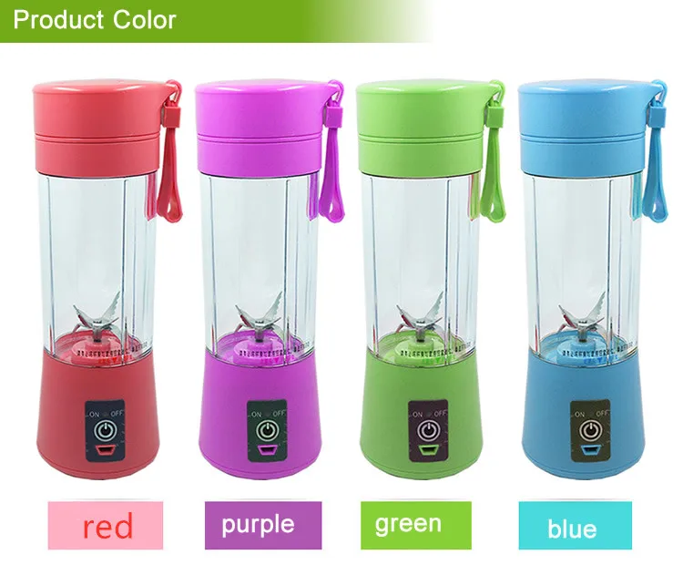 380ml 4/6 Blades Mini Portable Electric Fruit Juicer USB Rechargeable Smoothie Maker Blender Machine Sports Bottle Juicing Cup
380ml 4/6 Blades Mini Portable Electric Fruit Juicer USB Rechargeable Smoothie Maker Blender Machine Sports Bottle Juicing Cup