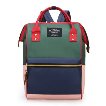 Waterproof Nappy Bag Color Block Clamping Opening Shoulder Bag Student Fashion for Men And Women Travel Oxford Cloth Mummy Bag
Waterproof Nappy Bag Color Block Clamping Opening Shoulder Bag Student Fashion for Men And Women Travel Oxford Cloth Mummy Bag