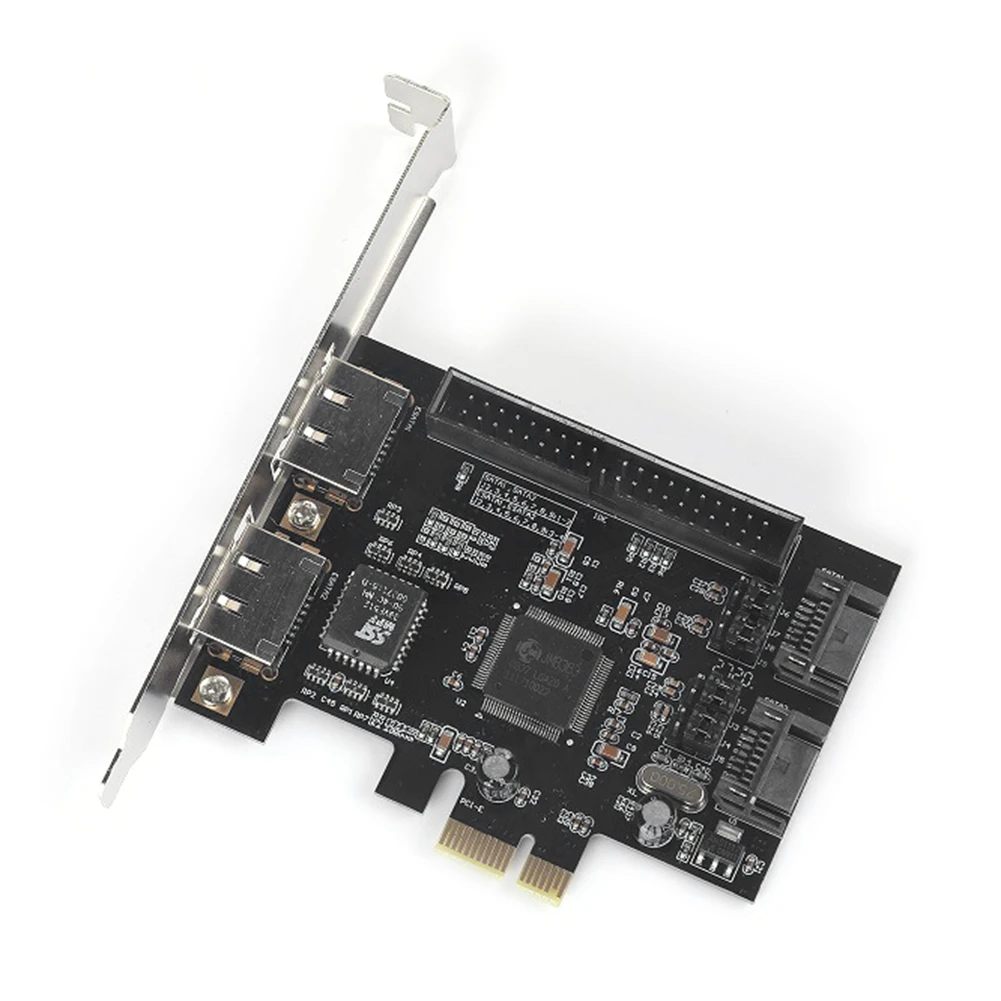 PCI Express плата расширения JMB363 PCI-E PCIe на 2 порта SATA IDE eSATA адаптер конвертер RAID карты