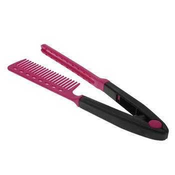 Hairdressing ABS Hair Curling Multifunction V Shape Folding Home Portable Styling Tool Salon Straight Comb 
Hairdressing ABS Hair Curling Multifunction V Shape Folding Home Portable Styling Tool Salon Straight Comb