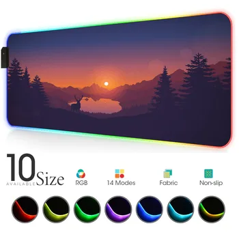 Landscape forest Black MousePad RGBGamer LED Mouse Pad Large alfombrilla escritorio with Backlit gaming accessories
Landscape forest Black MousePad RGBGamer LED Mouse Pad Large alfombrilla escritorio with Backlit gaming accessories