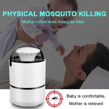 Electronic Mosquito Killer Mosquito Trap Mosquito Killer Lamp Durable UV Light USB Charging PP Outdoor Insect Indoor Bed Room
Electronic Mosquito Killer Mosquito Trap Mosquito Killer Lamp Durable UV Light USB Charging PP Outdoor Insect Indoor Bed Room