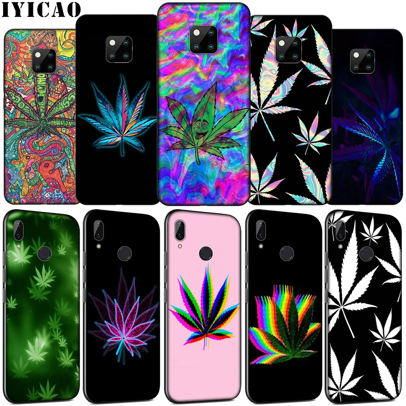IYICAO BiNFUL Psychedelic Trippy Weed Soft Silicone Phone Case for Huawei Mate 30 20 10 Pro Nova 5i 4 3 3i 2i 2 Lite Black Cover
IYICAO BiNFUL Psychedelic Trippy Weed Soft Silicone Phone Case for Huawei Mate 30 20 10 Pro Nova 5i 4 3 3i 2i 2 Lite Black Cover