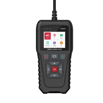 1pcs OBDII Code Reader Scanner Tool YA301 Support Battery Check PK OBD2 KW680 AL319 Diagnostic Tool Function Free Update
1pcs OBDII Code Reader Scanner Tool YA301 Support Battery Check PK OBD2 KW680 AL319 Diagnostic Tool Function Free Update