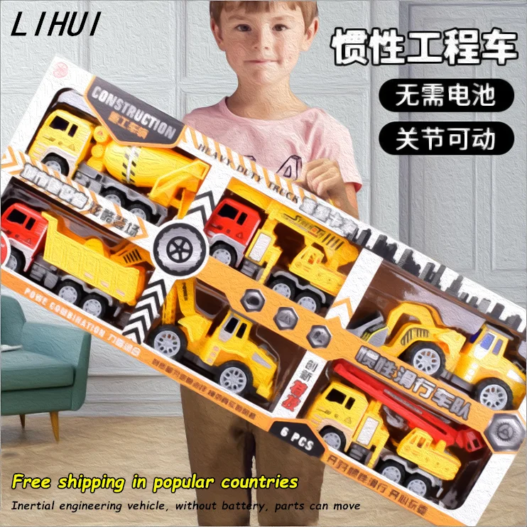 Lihui Boy Set Inertial Toy Large-scale Project Excavator Fire Fighting Crane Multifunctional Toy Fleet
Lihui Boy Set Inertial Toy Large-scale Project Excavator Fire Fighting Crane Multifunctional Toy Fleet