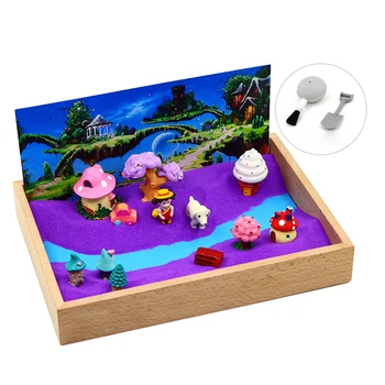 Mini Fairytale Magic Paradise Theme Sandbox Sand Table Micro Landscape Desktop Ornaments Decompression Toy Miniatures Landscape
Mini Fairytale Magic Paradise Theme Sandbox Sand Table Micro Landscape Desktop Ornaments Decompression Toy Miniatures Landscape