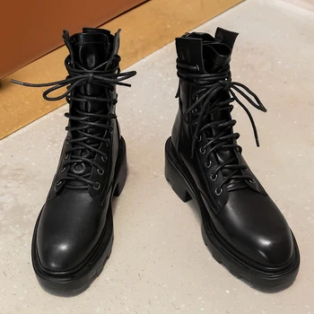 cow leather Women Ankle Boots Autumn Winter Warm Round Toe High Heels Chelsea Boots Motorcycle Boots Shoes Woman
cow leather Women Ankle Boots Autumn Winter Warm Round Toe High Heels Chelsea Boots Motorcycle Boots Shoes Woman