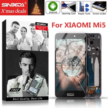 Fingerprint Button 5.15" Original LCD For XIAOMI MI 5 LCD Display Touch Screen with Frame For XIAOMI MI5 LCD Digitizer Assembly
Fingerprint Button 5.15" Original LCD For XIAOMI MI 5 LCD Display Touch Screen with Frame For XIAOMI MI5 LCD Digitizer Assembly