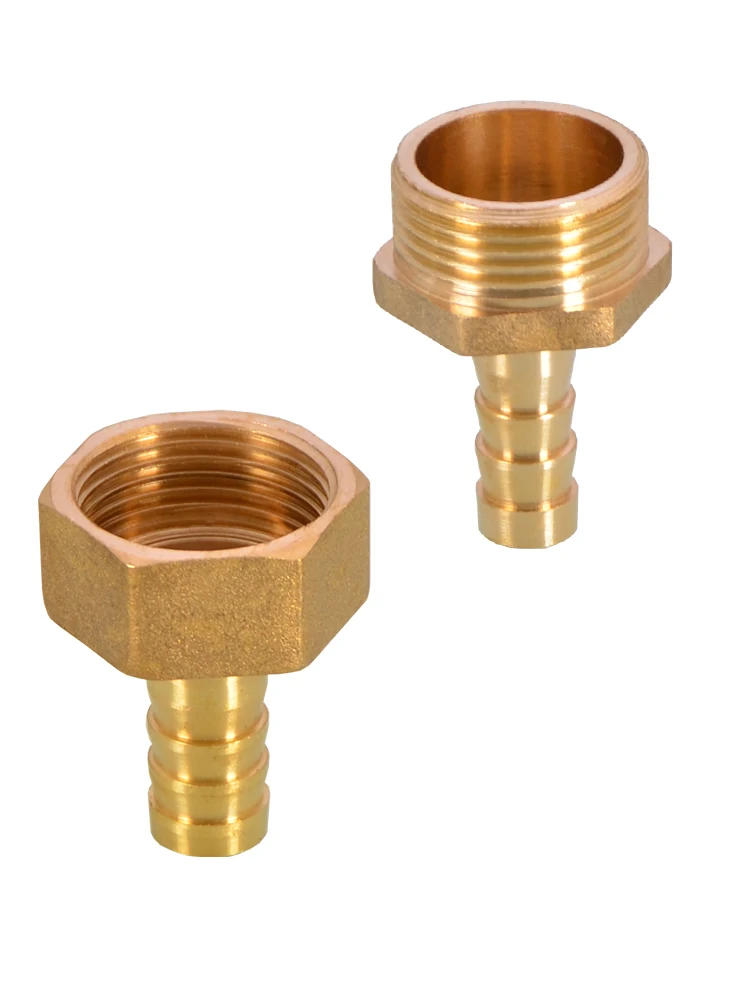 2pc Barb Tail 6/8/10/12/14/16/19mm Hose Fitting 1/2"BSP Female Male Threaded Connector Coupler Adapter Pipe Coupler Joint Brass
2pc Barb Tail 6/8/10/12/14/16/19mm Hose Fitting 1/2"BSP Female Male Threaded Connector Coupler Adapter Pipe Coupler Joint Brass
