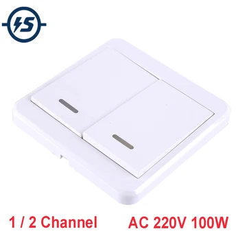WIFI Wireless Module AC 220V 100W 1 / 2 Channel Type-86 Switch APP Circuit Intelligent Controller
WIFI Wireless Module AC 220V 100W 1 / 2 Channel Type-86 Switch APP Circuit Intelligent Controller