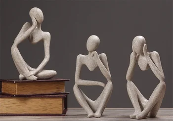 Modern Abstract Sandstone Figure Profile Statue Trinket Ornament Sculpture Art and Craft Novelty Handmade Sandstone Character 
Modern Abstract Sandstone Figure Profile Statue Trinket Ornament Sculpture Art and Craft Novelty Handmade Sandstone Character