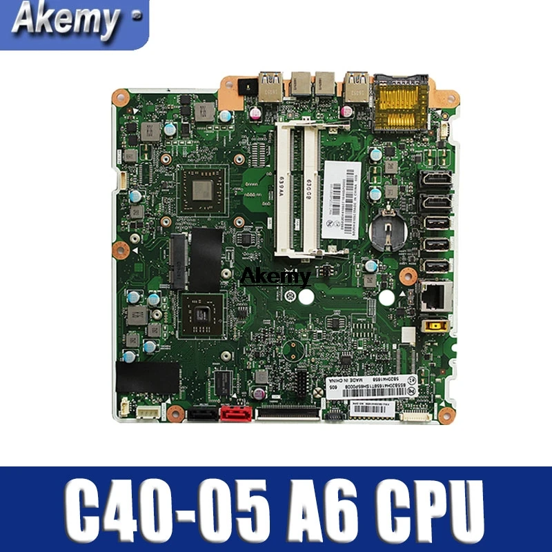 For Lenovo IdeaCentre AIO C40-05 All-in-One PC motherboard CPU A6-6310u DDR3 CFTB3S1 6050A2665601.A01
For Lenovo IdeaCentre AIO C40-05 All-in-One PC motherboard CPU A6-6310u DDR3 CFTB3S1 6050A2665601.A01