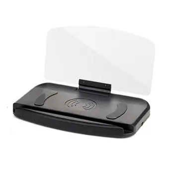 1 pcs Mobile phone bracket HUD car navigation projector head-up display QI wireless charger car bracket
1 pcs Mobile phone bracket HUD car navigation projector head-up display QI wireless charger car bracket