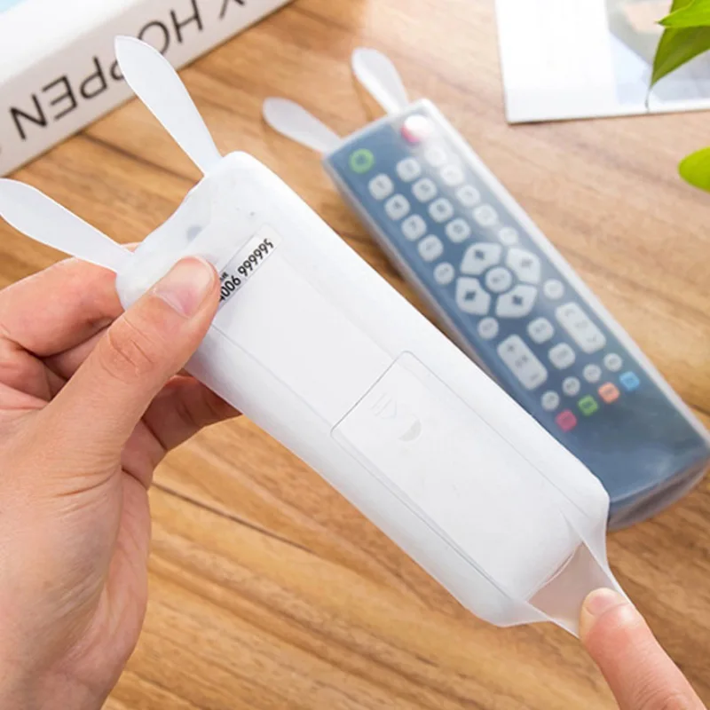 Clear Silicone Remote Control Covers Air Condition Control Case Waterproof Dust-proof Storage Bag Organizer
Clear Silicone Remote Control Covers Air Condition Control Case Waterproof Dust-proof Storage Bag Organizer