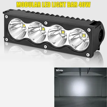 DC 10-30V 40W LED Work Light Bar Spotlight Flood Fog Driving Modular Lamp For Car Truck SUV ATV Off-road
DC 10-30V 40W LED Work Light Bar Spotlight Flood Fog Driving Modular Lamp For Car Truck SUV ATV Off-road