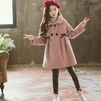 Kid Girl Jackets Winter Wool Coat for Girls Teens Autumn Jacket Warm Outerwear Children Windbreaker 4T-15T
Kid Girl Jackets Winter Wool Coat for Girls Teens Autumn Jacket Warm Outerwear Children Windbreaker 4T-15T