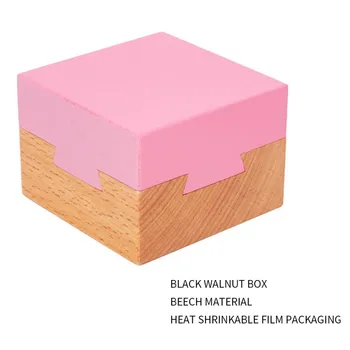1 Pink Fun Box Wooden Creative Gift Toy Ring Box Toy Practical Joke Valentine Gift Surprise Box Make Surprise Puzzle
1 Pink Fun Box Wooden Creative Gift Toy Ring Box Toy Practical Joke Valentine Gift Surprise Box Make Surprise Puzzle