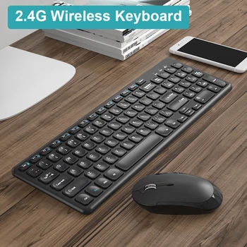 2.4G Wireless Keyboard Mouse Combo Protable Gaming Keyboard Slient Button Mini PC Gamer Keyboard Kits for Laptop Macbook Pro Air
2.4G Wireless Keyboard Mouse Combo Protable Gaming Keyboard Slient Button Mini PC Gamer Keyboard Kits for Laptop Macbook Pro Air