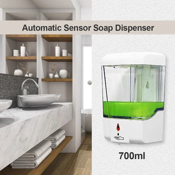 Automatic Liquid Soap Dispenser Battery Powered Public Smart Sensor Hand Washing for Kitchen Bathroom Accessories Set
Automatic Liquid Soap Dispenser Battery Powered Public Smart Sensor Hand Washing for Kitchen Bathroom Accessories Set