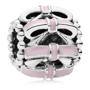 New 925 Sterling Silver Bead Charm Pink Enamel Ribbons Openwork Sweet Sentiments Beads Fit Original Bracelet Bangle Diy Jewelry
New 925 Sterling Silver Bead Charm Pink Enamel Ribbons Openwork Sweet Sentiments Beads Fit Original Bracelet Bangle Diy Jewelry