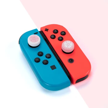 4PCS Cute Sakura Silicone Thumb grip Cap for Nintendo Switch Joy-Con Controller Joystick Cap Cover Joy-con Accessories
4PCS Cute Sakura Silicone Thumb grip Cap for Nintendo Switch Joy-Con Controller Joystick Cap Cover Joy-con Accessories
