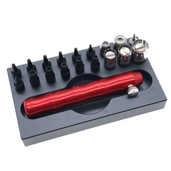 Watch Tool Was Made for Removing and Installing Chronograph Pushers with 18 Interchangeable Keys
Watch Tool Was Made for Removing and Installing Chronograph Pushers with 18 Interchangeable Keys