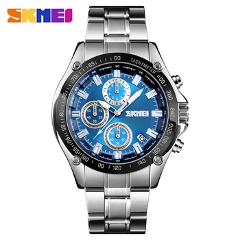 SKMEI Luxury Men Quartz Watch Men's Watches Waterproof Top Brand Stainless Steel Strap Male Wristwatch Montre homme 1393 Clock
SKMEI Luxury Men Quartz Watch Men's Watches Waterproof Top Brand Stainless Steel Strap Male Wristwatch Montre homme 1393 Clock