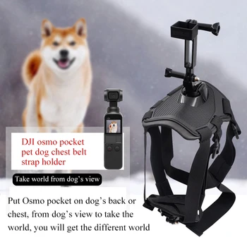 For DJI Osmo Pocket Gimbal Handheld Gimbal Stabilizer Pet Dog Chest Strap Holder Bracket For DJI OSMO ACTION Camera Accessories 
For DJI Osmo Pocket Gimbal Handheld Gimbal Stabilizer Pet Dog Chest Strap Holder Bracket For DJI OSMO ACTION Camera Accessories