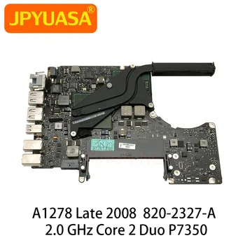 Original Motherboard With Heatsink For Macbook 13" A1278 Logic Board 2.0GHz "Core 2 Duo" P7350 820-2327-A 2008
Original Motherboard With Heatsink For Macbook 13" A1278 Logic Board 2.0GHz "Core 2 Duo" P7350 820-2327-A 2008