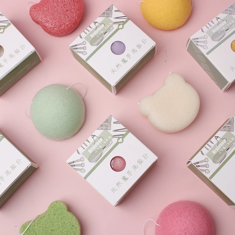 Brainbow 1PC Natural Konjac Sponge Beauty Essentials Facial Washing Face Cleanse Exfoliator Cleansing Sponge Puff Makeup Tools
Brainbow 1PC Natural Konjac Sponge Beauty Essentials Facial Washing Face Cleanse Exfoliator Cleansing Sponge Puff Makeup Tools