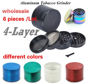 6 pieces wholesale Manual Tobacco Mill Smoking Accessories Easy Dry Herb Weed Tobacco Cannabis Pepper Cans herb grinder
6 pieces wholesale Manual Tobacco Mill Smoking Accessories Easy Dry Herb Weed Tobacco Cannabis Pepper Cans herb grinder