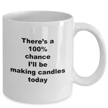 There's a 100% Chance I'll Be Making Candles Today Candle Making Mug Personalized Coffee Mug Christmas Gifts School Mug Cup
There's a 100% Chance I'll Be Making Candles Today Candle Making Mug Personalized Coffee Mug Christmas Gifts School Mug Cup