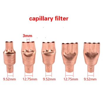 2 pcs Fridge Refrigerator Replacement Copper Strainer Filter Drier copper filter drier universal refrigeration dryer filter pipe
2 pcs Fridge Refrigerator Replacement Copper Strainer Filter Drier copper filter drier universal refrigeration dryer filter pipe