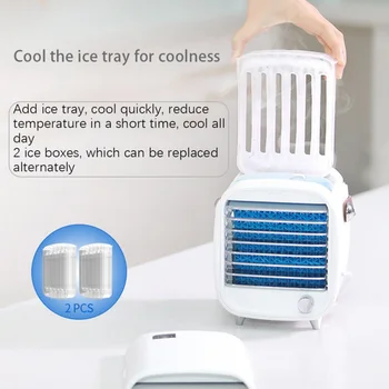 2020 Hot Summer air cooler usb charging portable small refrigeration air conditioning fan with night light ice cooling fan
2020 Hot Summer air cooler usb charging portable small refrigeration air conditioning fan with night light ice cooling fan