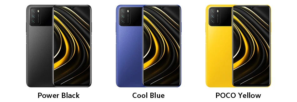 Global Version POCO M3 Smartphone 4GB 64GB/128GB Snapdragon 662 Octa Core 6.53 Global Version POCO M3 Smartphone 4GB 64GB/128GB Snapdragon 662 Octa Core 6.53" display 6000mAh battery 48MP Camera